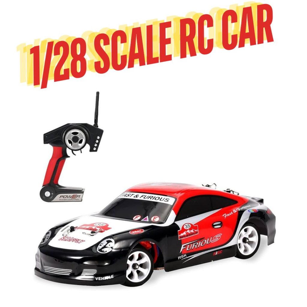 1/28 scale RC car