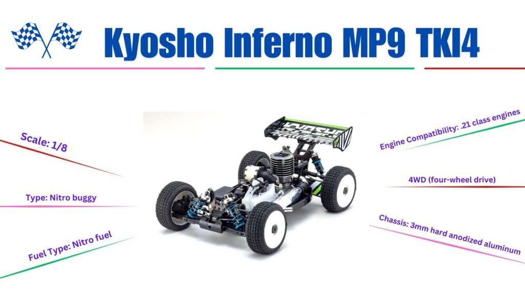Kyosho Inferno MP9 TKI4 rc car