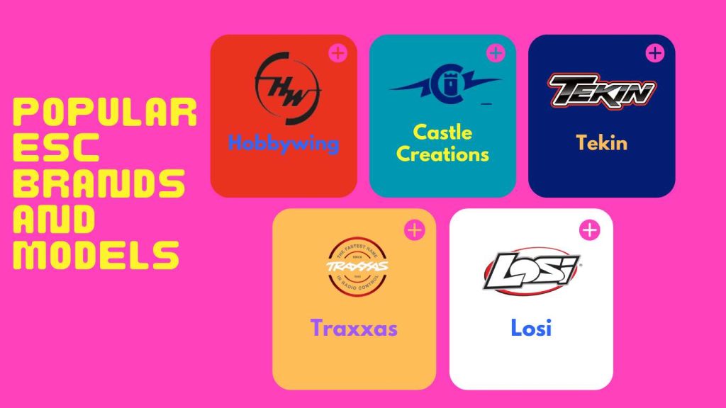 Popular ESC Brands and Models