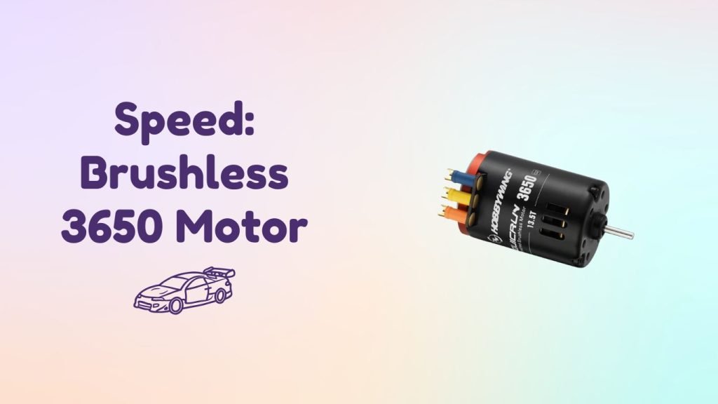 Speed: Brushless 3650 Motor