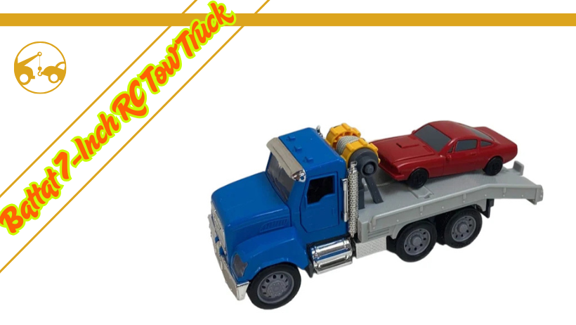 Driven by Battat 7-Inch RC Tow Truck