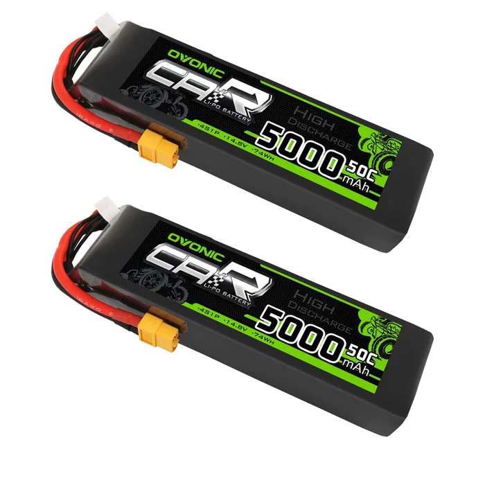 Ovonic 14.8V 4S
5000mAh LiPo