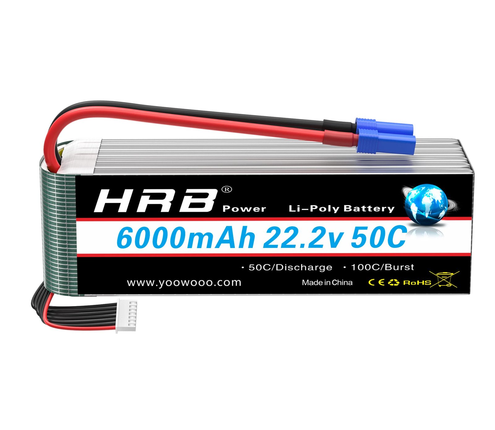 HRB 6S 6000mAh
LiPo